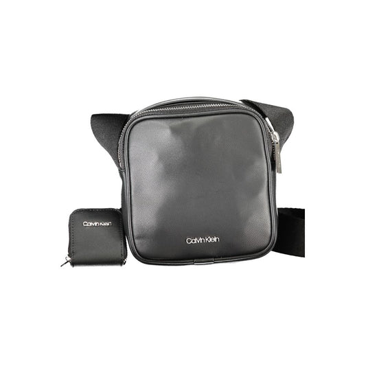 Calvin Klein Black Polyester Shoulder Bag $217.00 Calvin Klein Luzworld