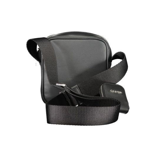 Calvin Klein Black Polyester Shoulder Bag $217.00 Calvin Klein Luzworld