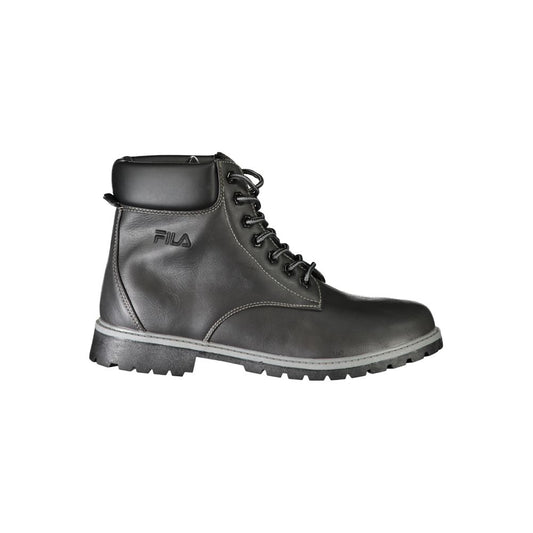 Fila Black Polyester Men Boot $223.00 Fila Luzworld
