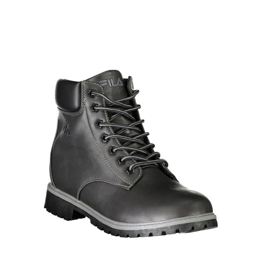 Fila Black Polyester Men Boot $223.00 Fila Luzworld