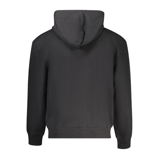 Guess Jeans Black Cotton Men Sweater $220.00 Guess Jeans Luzworld