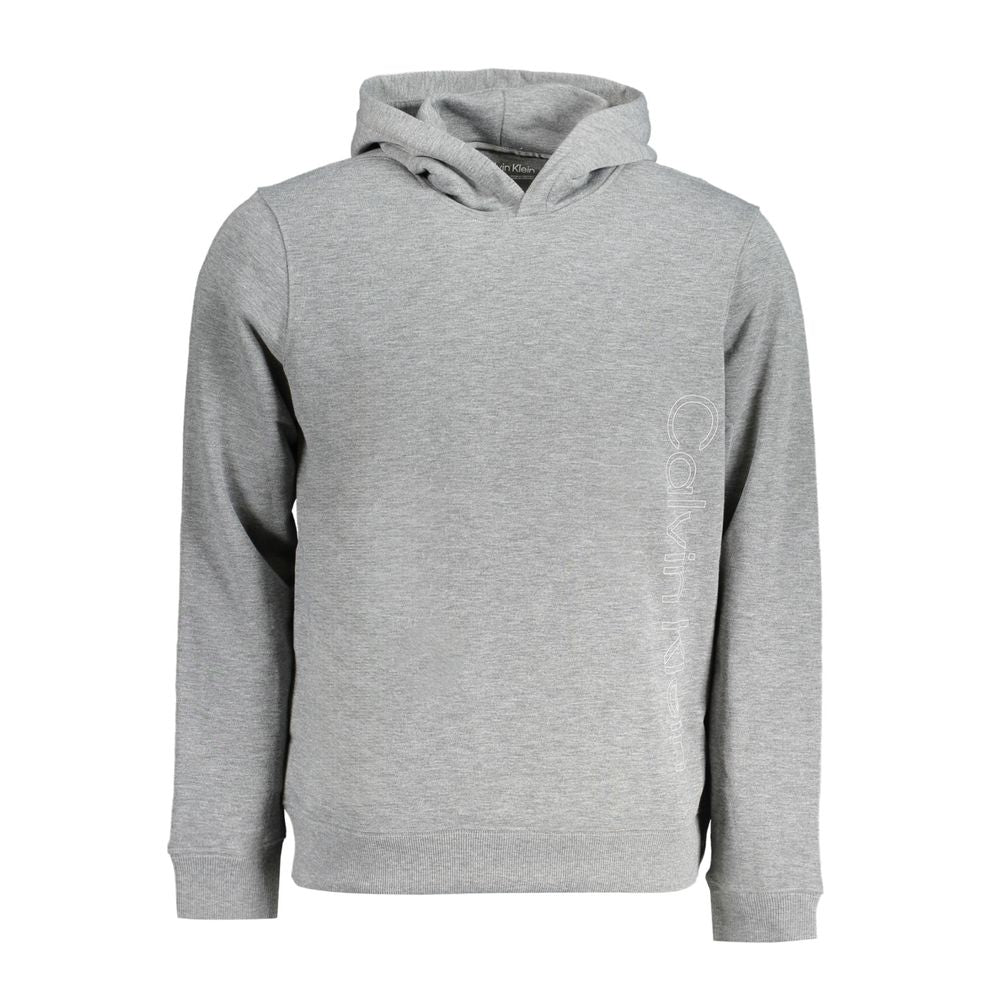 Calvin Klein Gray Polyester Men Sweater $226.00 Calvin Klein Luzworld