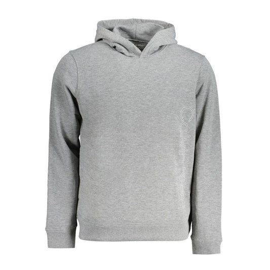Calvin Klein Gray Polyester Men Sweater $226.00 Calvin Klein Luzworld