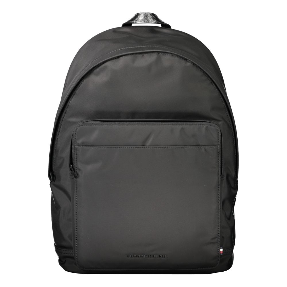 Tommy Hilfiger Black Polyester Backpack $294.00 Tommy Hilfiger Luzworld