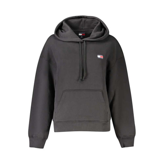 Tommy Hilfiger Black Cotton Women Sweater $237.00 Tommy Hilfiger Luzworld