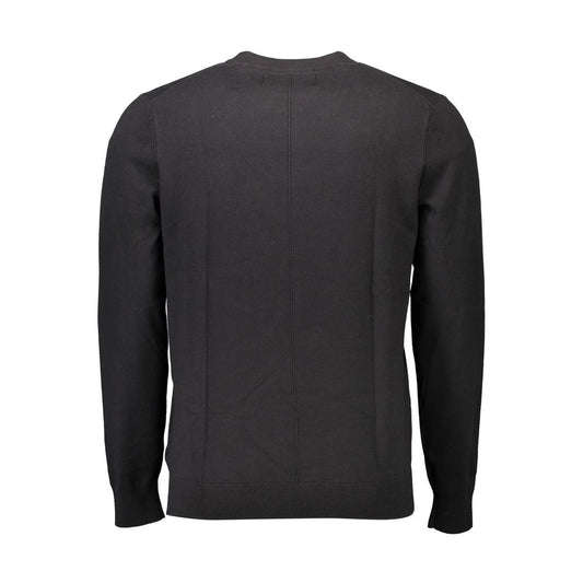 Calvin Klein Black Cotton Sweater $208.00 Calvin Klein Luzworld