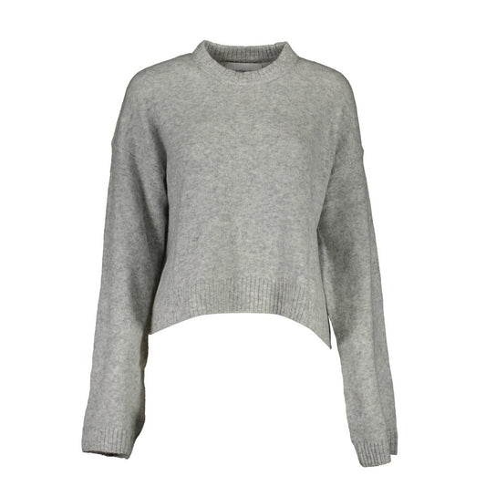 Calvin Klein Gray Wool Sweater $261.00 Calvin Klein Luzworld