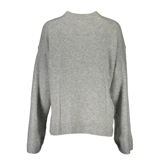 Calvin Klein Gray Wool Sweater $261.00 Calvin Klein Luzworld