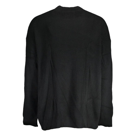 Calvin Klein Black Cotton Sweater $275.00 Calvin Klein Luzworld