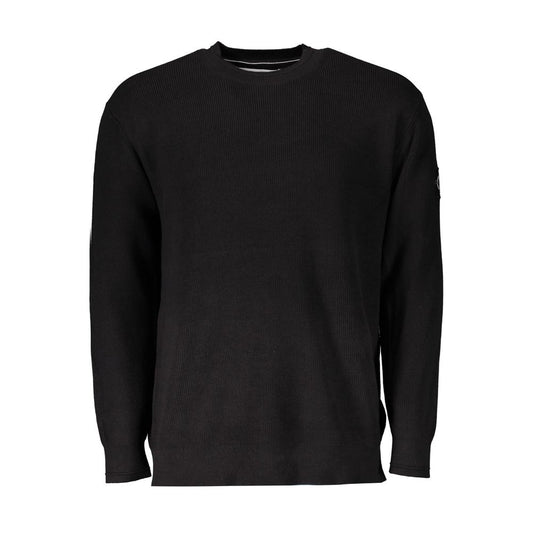 Calvin Klein Black Cotton Sweater $234.00 Calvin Klein Luzworld