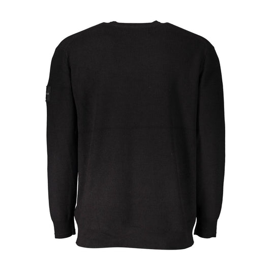 Calvin Klein Black Cotton Sweater $234.00 Calvin Klein Luzworld