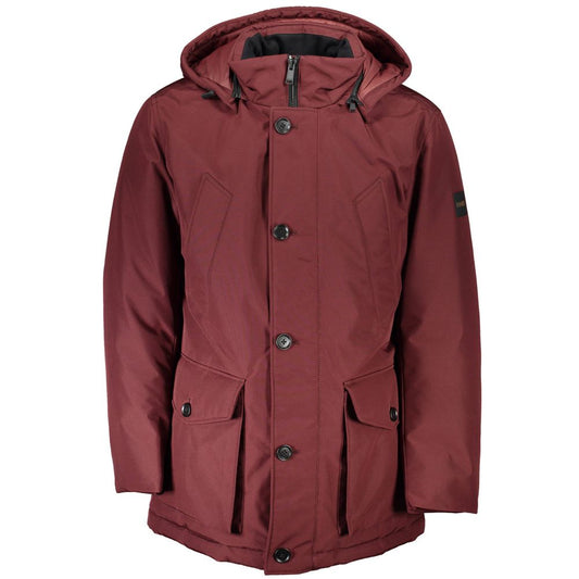 Hugo Boss Red Polyester Men Jacket $1051.00 Hugo Boss Luzworld