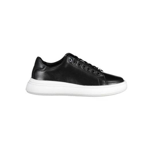 Calvin Klein Black Polyester Sneaker $306.00 Calvin Klein Luzworld