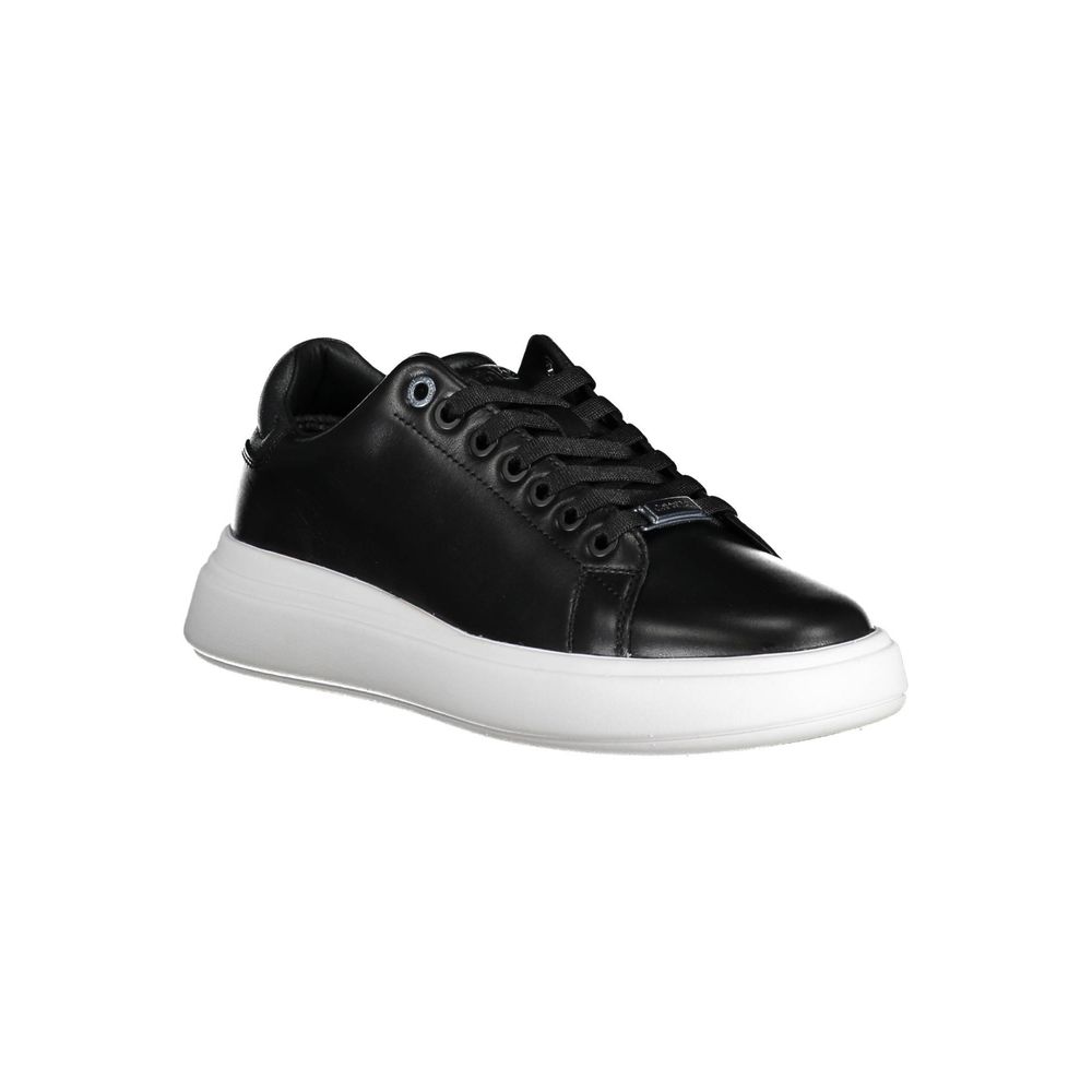 Calvin Klein Black Polyester Sneaker $306.00 Calvin Klein Luzworld
