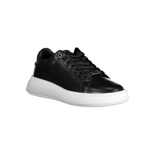 Calvin Klein Black Polyester Sneaker $306.00 Calvin Klein Luzworld