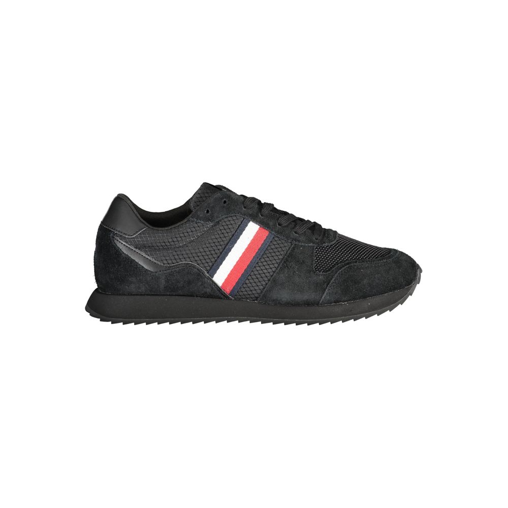 Tommy Hilfiger Black Polyester Sneaker $255.00 Tommy Hilfiger Luzworld