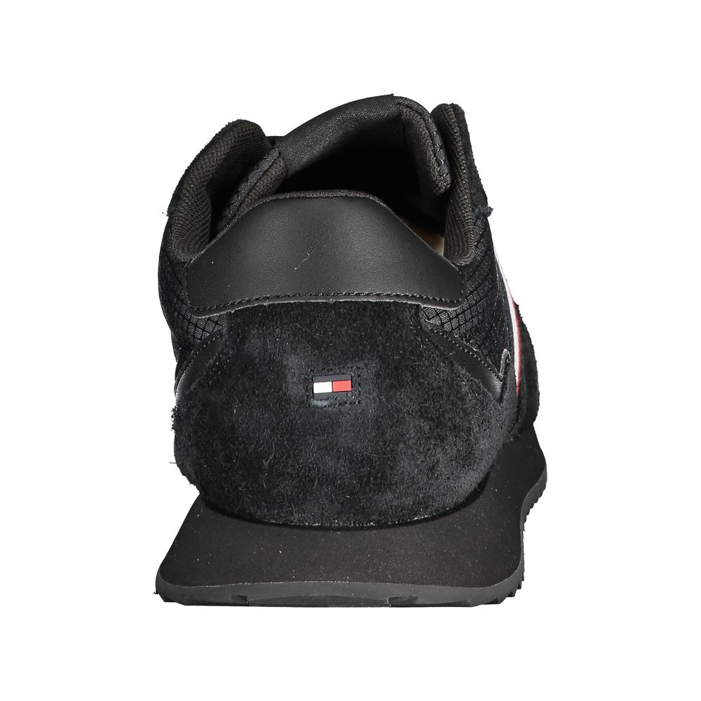 Tommy Hilfiger Black Polyester Sneaker $255.00 Tommy Hilfiger Luzworld