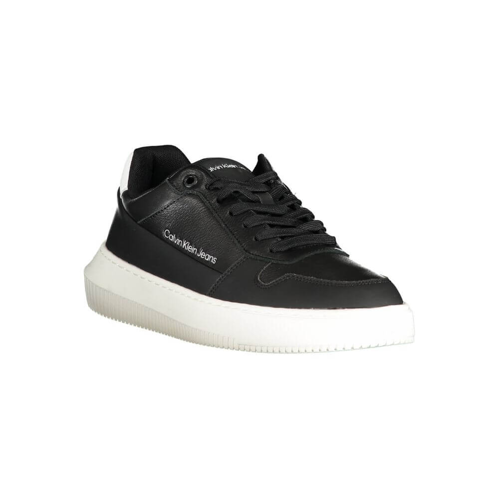 Calvin Klein Black Polyester Sneaker $306.00 Calvin Klein Luzworld