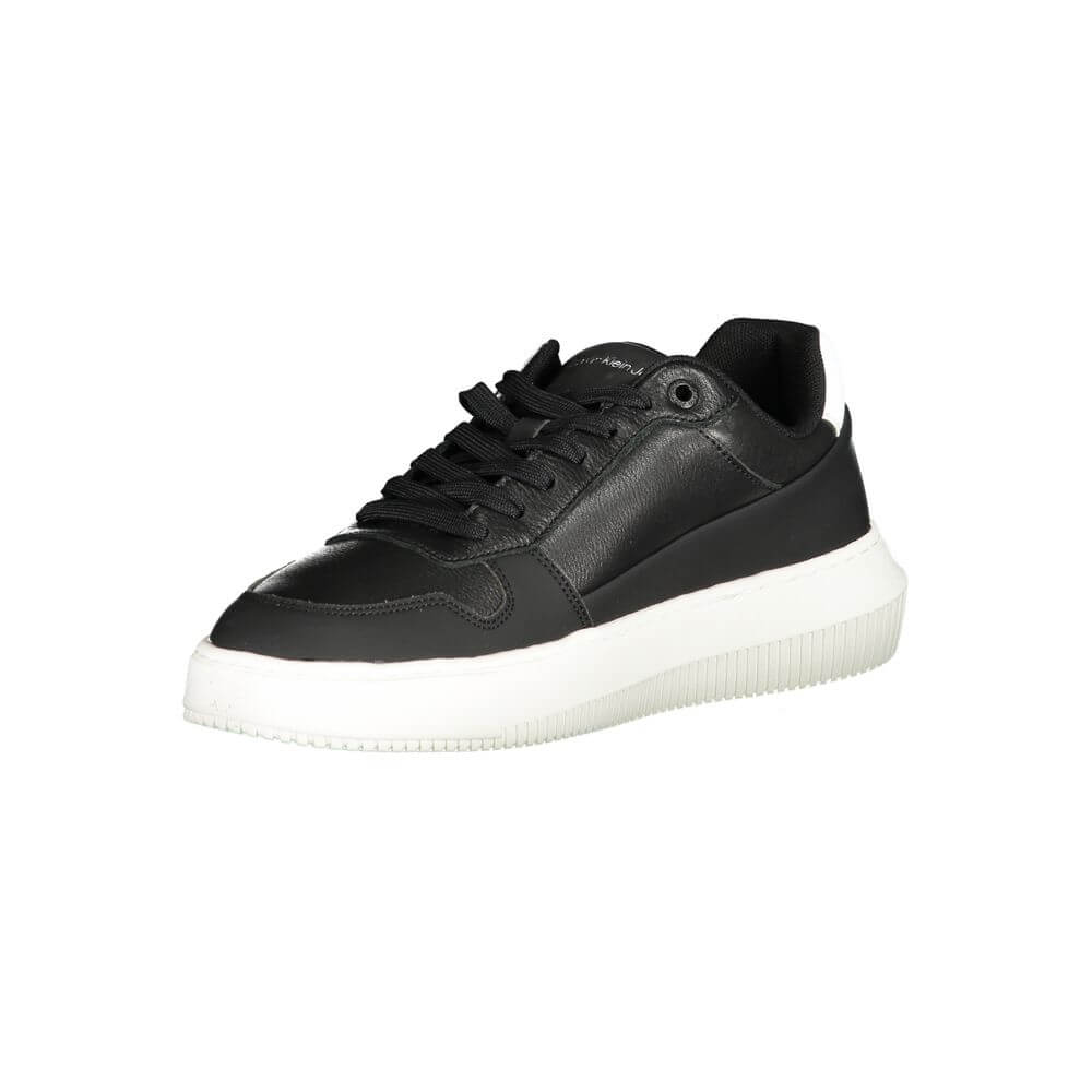 Calvin Klein Black Polyester Sneaker $306.00 Calvin Klein Luzworld