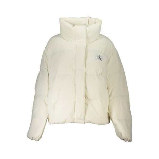 Calvin Klein White Polyamide Jackets & Coat $696.00 Calvin Klein Luzworld