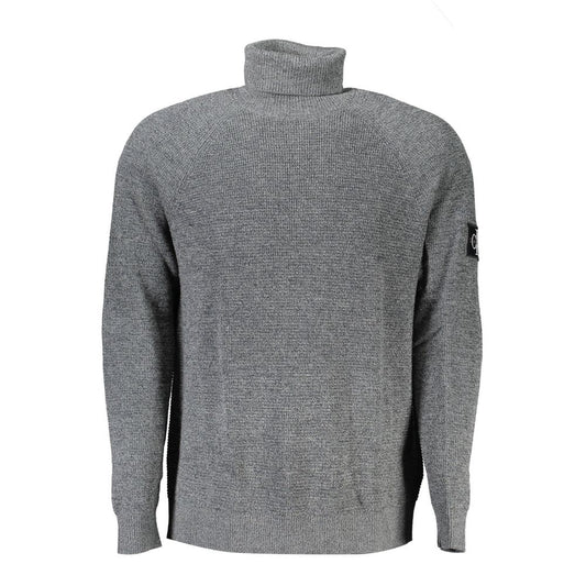 Calvin Klein Gray Wool Sweater $312.00 Calvin Klein Luzworld
