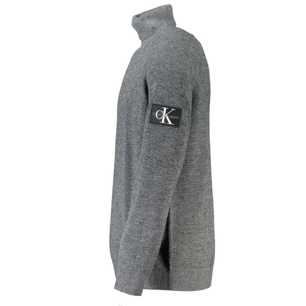 Calvin Klein Gray Wool Sweater $312.00 Calvin Klein Luzworld