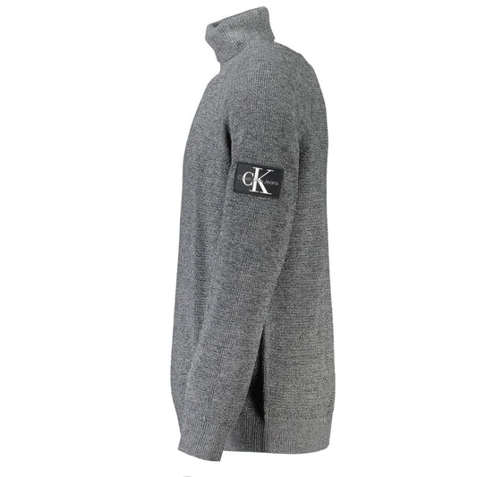 Calvin Klein Gray Wool Sweater $312.00 Calvin Klein Luzworld