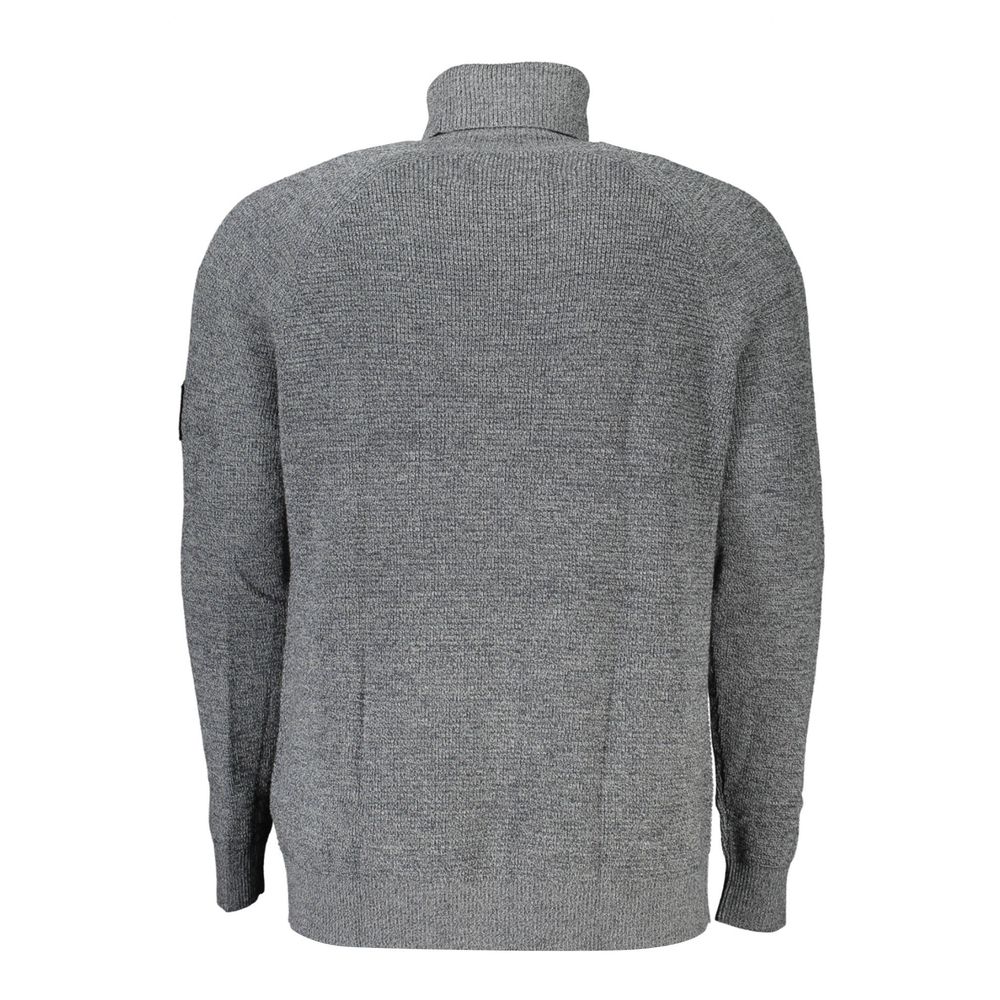 Calvin Klein Gray Wool Sweater $312.00 Calvin Klein Luzworld