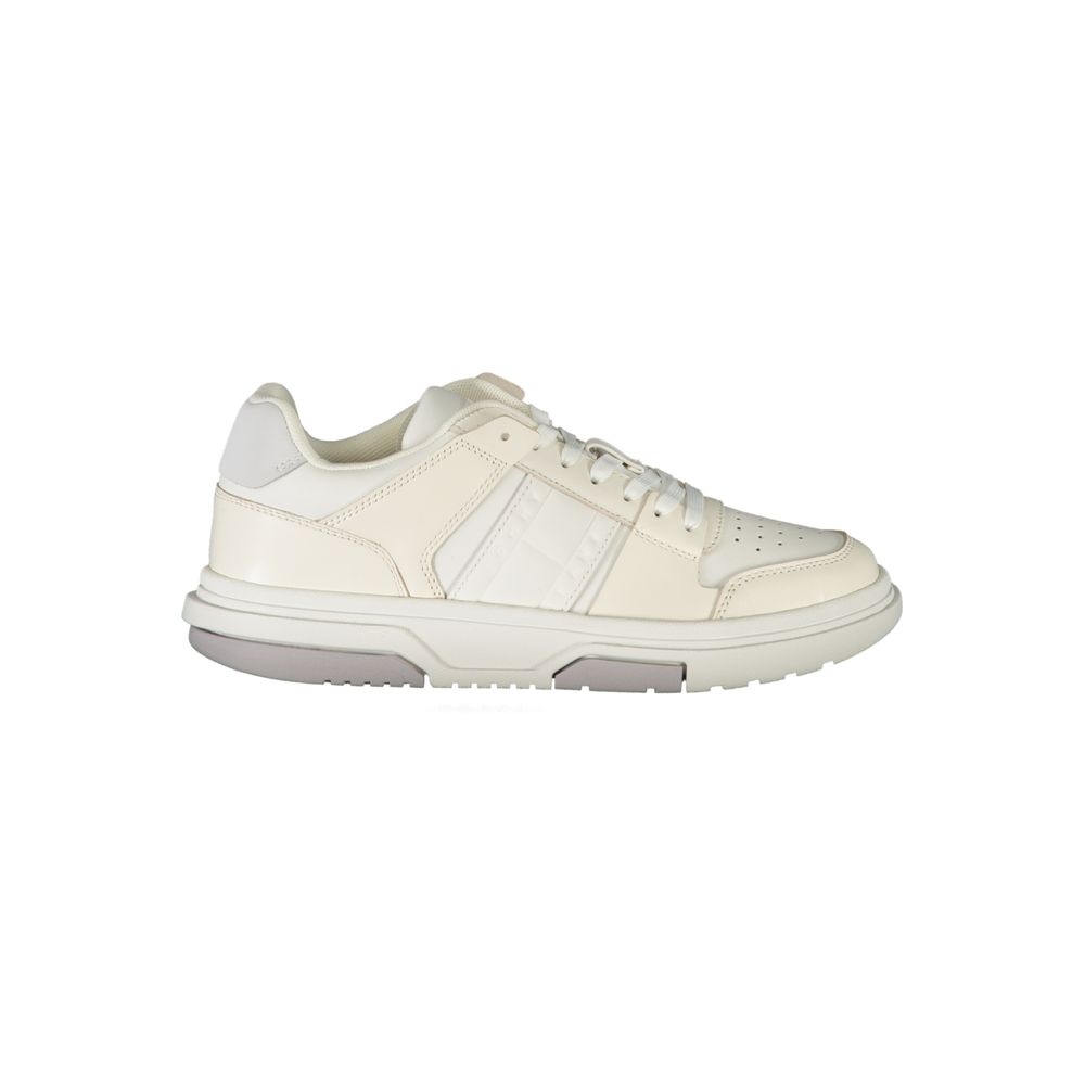 Tommy Hilfiger White Polyester Sneaker $255.00 Tommy Hilfiger Luzworld