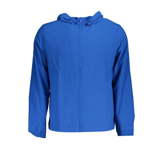 Calvin Klein Blue Polyester Men's Sport Jacket $265.00 Calvin Klein Luzworld
