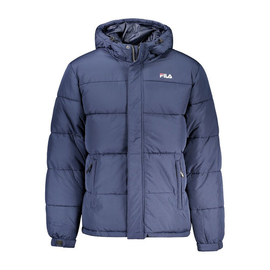 Fila Blue Polyester Men Jacket $527.00 Fila Luzworld