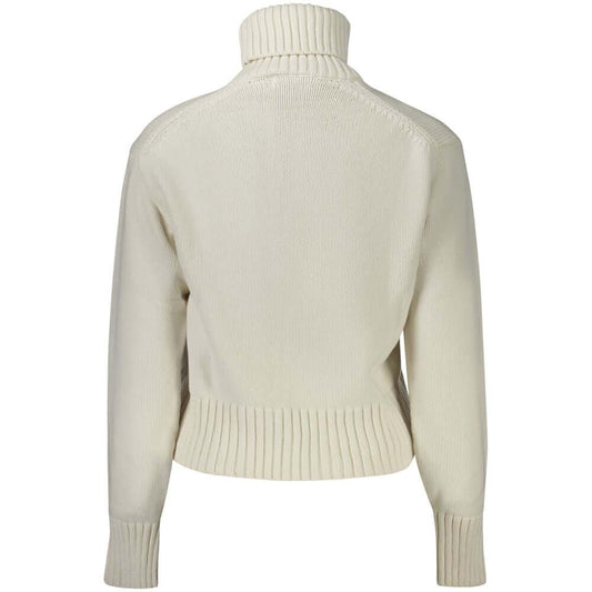 Calvin Klein White Cotton Sweater $265.00 Calvin Klein Luzworld
