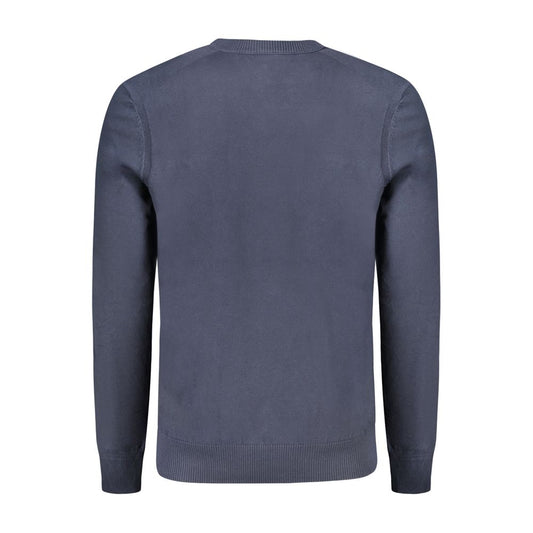 Hugo Boss Blue Cotton Sweater $299.00 Hugo Boss Luzworld