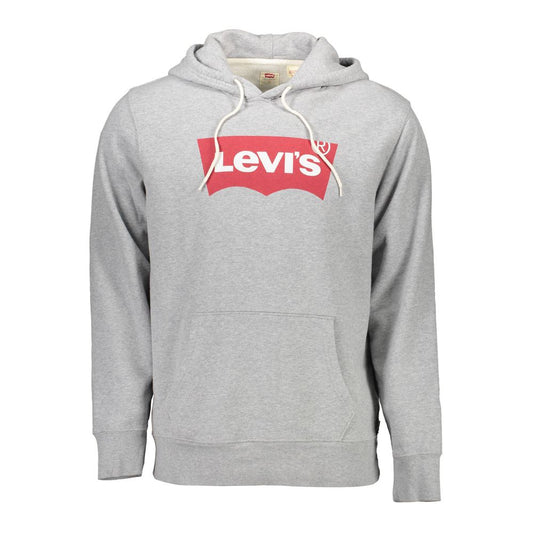 Levi's Gray Cotton Men Sweater $208.00 Levi's Luzworld
