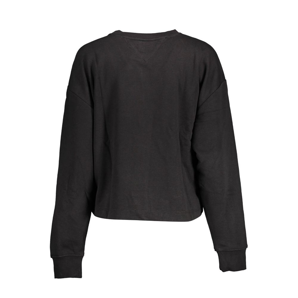 Tommy Hilfiger Black Cotton Women Sweater $202.00 Tommy Hilfiger Luzworld