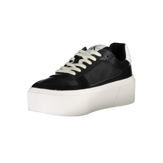Calvin Klein Black Polyester Sneaker $290.00 Calvin Klein Luzworld