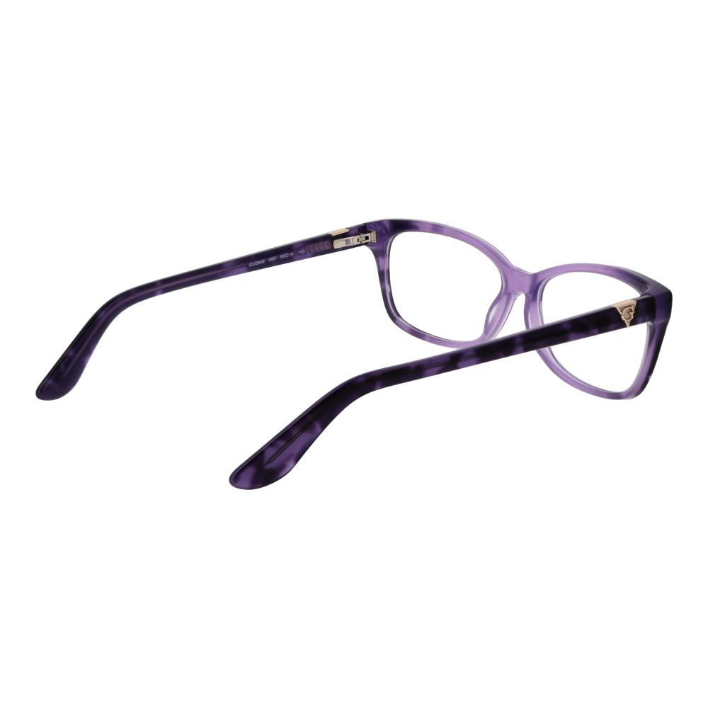 Guess Purple Women Glasses Frame $212.00 Guess Luzworld