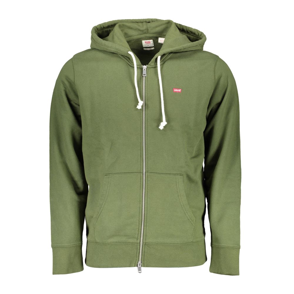 Levi's Green Cotton Men Sweater $194.00 Levi's Luzworld