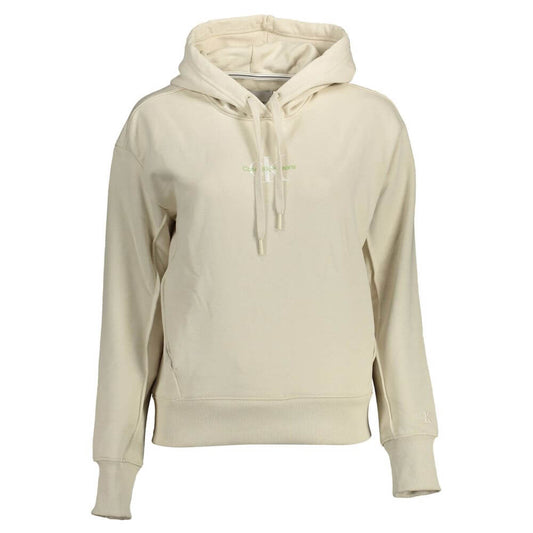 Calvin Klein Beige Cotton Women Sweater $208.00 Calvin Klein Luzworld