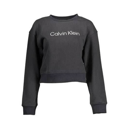 Calvin Klein Black Cotton Women Sweater $199.00 Calvin Klein Luzworld