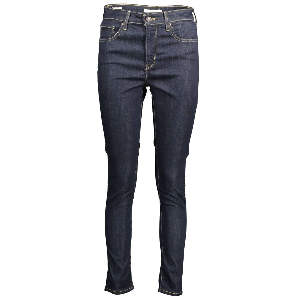 Levi's Black Cotton Women Jeans $225.00 Levi's Luzworld