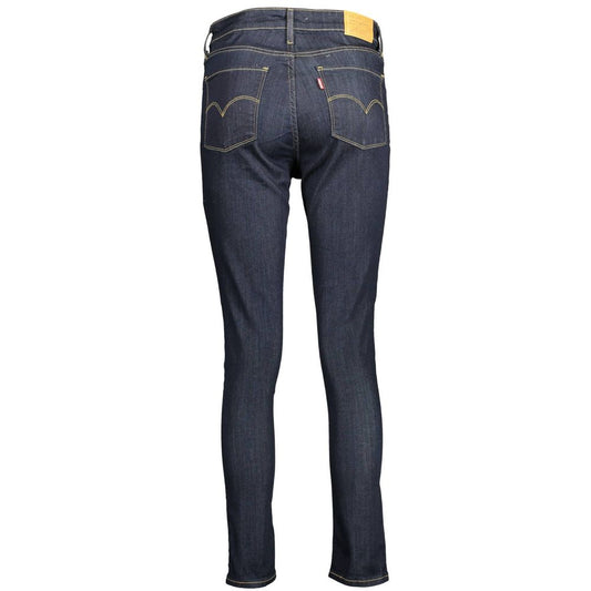 Levi's Black Cotton Women Jeans $225.00 Levi's Luzworld