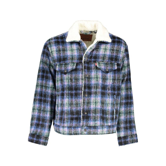 Levi's Blue Polyester Men Jacket $291.00 Levi's Luzworld