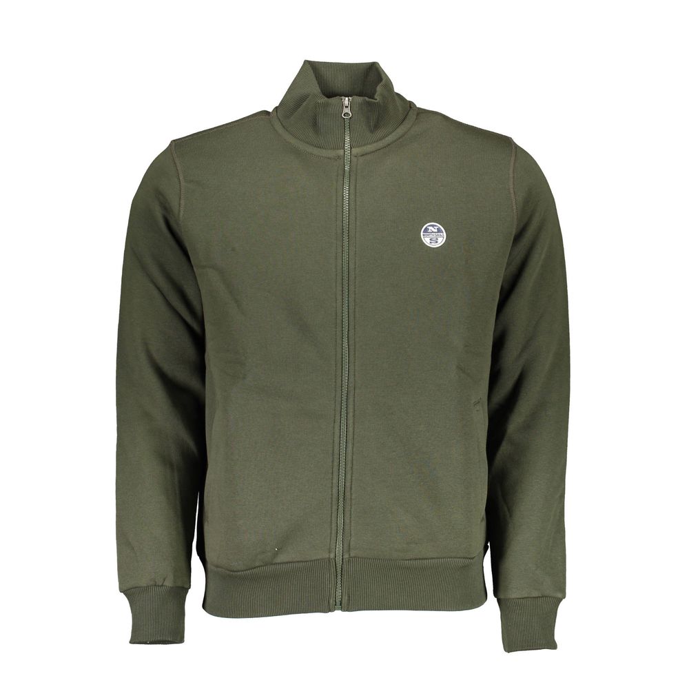 North Sails Green Cotton Men Sweater $193.00 North Sails Luzworld