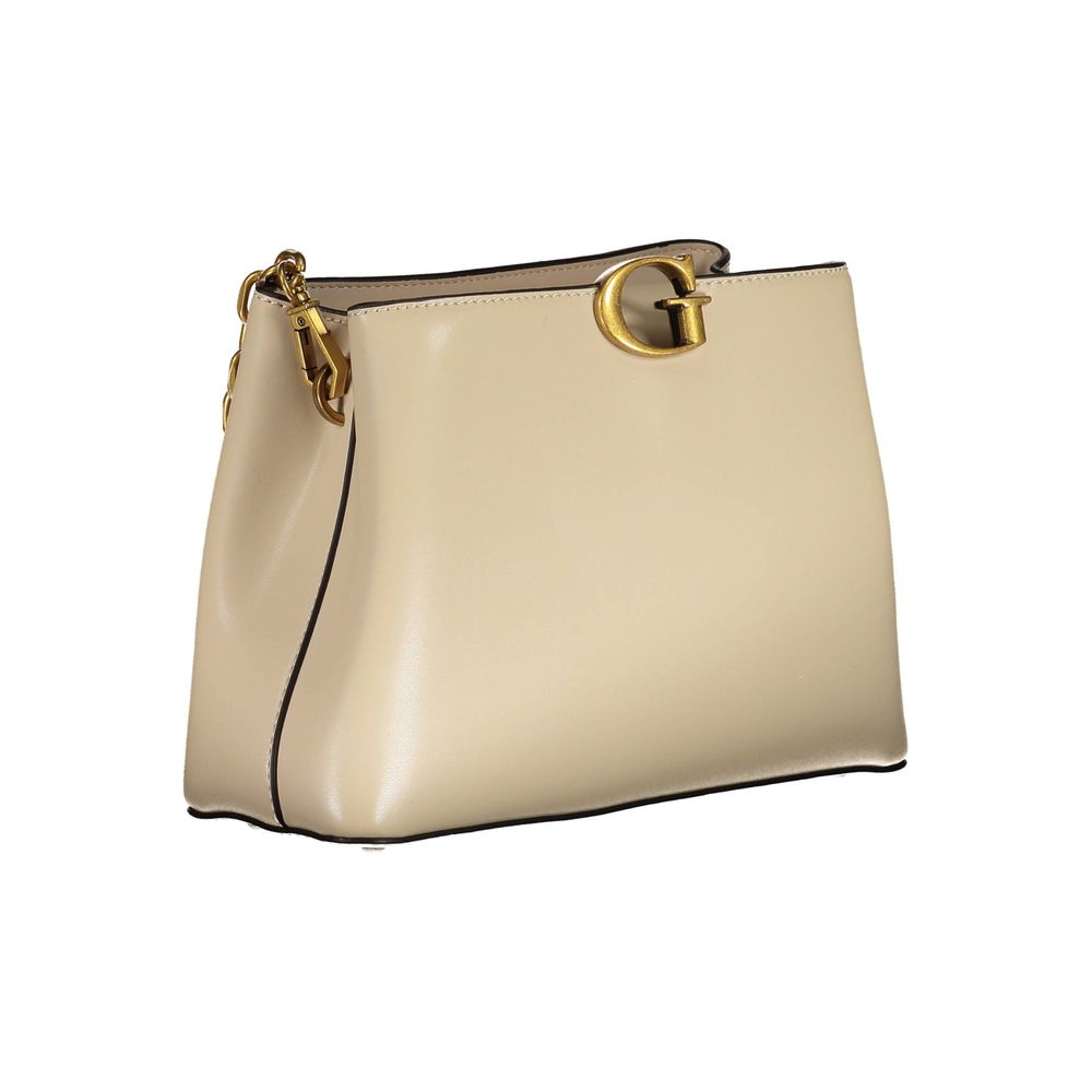 Guess Jeans Beige Polyethylene Handbag