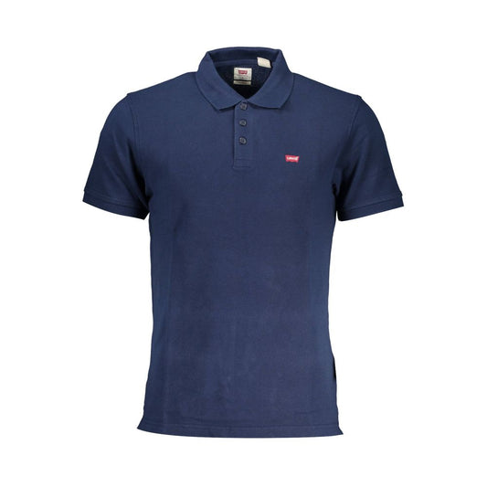 Levi's Blue Cotton Polo Shirt $135.00 Levi's Luzworld