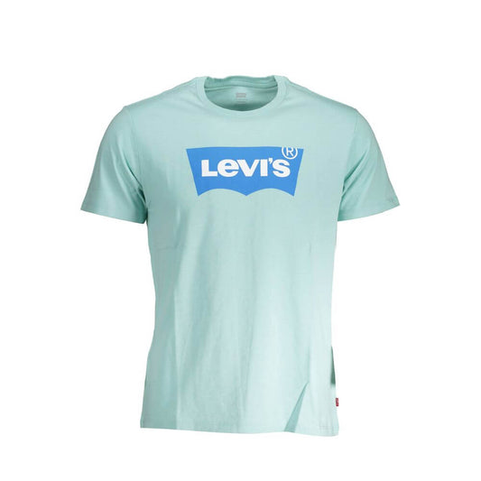 Levi's Blue Cotton T-Shirt $129.00 Levi's Luzworld