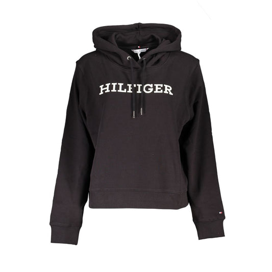 Tommy Hilfiger Black Cotton Women Sweater $328.00 Tommy Hilfiger Luzworld