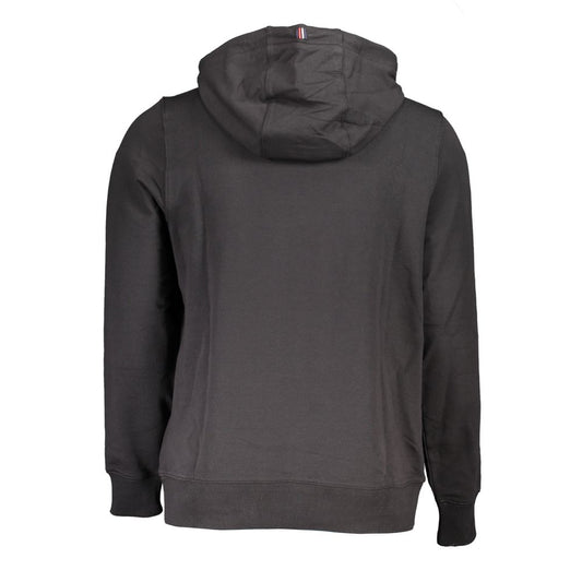 Tommy Hilfiger Black Cotton Men Sweater $281.00 Tommy Hilfiger Luzworld