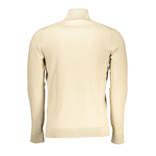 Calvin Klein Beige Cotton Sweater $250.00 Calvin Klein Luzworld